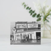 Benton Harbor Filling Station, jaren 1940 Briefkaart (Staand voorkant)