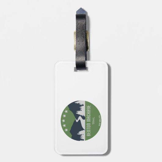 Benton MacKaye Trail Bagagelabel (Achterkant verticaal)