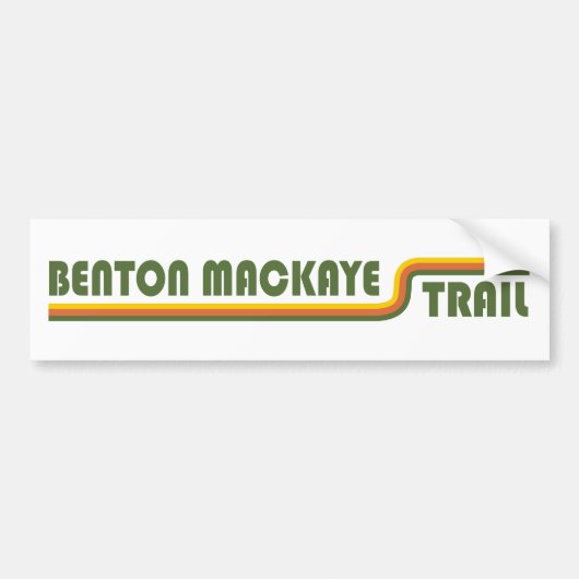 Benton MacKaye Trail Bumpersticker (Voorkant)