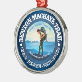 Benton MacKaye Trail (Hiker C) Metalen Ornament (Links)