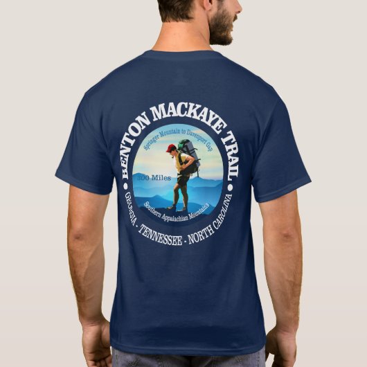Benton MacKaye Trail (Hiker C) T-shirt (Achterkant)