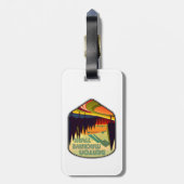 Benton MacKaye Trail Kleuren Bagagelabel (Achterkant verticaal)