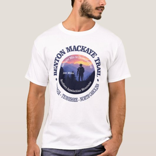 Benton MacKaye Trail (rd2) T-shirt (Voorkant)