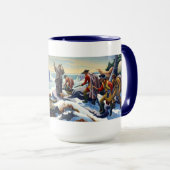 Benton's Niagara Mural Mok (Voorkant rechts)