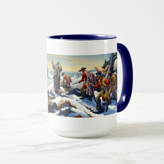 Benton's Niagara Mural Mok (Voorkant rechts)