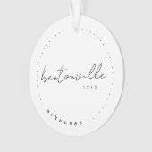 Bentonville, Arkansas AR Travel Verenigde Staten Ornament (voorkant)