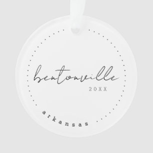 Bentonville, Arkansas AR Travel Verenigde Staten Ornament