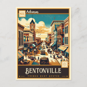 Bentonville, Arkansas    Briefkaart