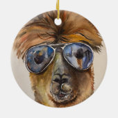 Bentonville Arkansas Walmart waterverf ornament (Achterkant)