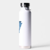 Bentonville Arkansas Wood Grain Waterfles (Links)