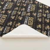 Bentonville High School Mascot Sherpa Blanket Deken (3/4)