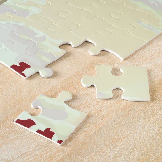 Bentonville, reisposter Arkansas. Legpuzzel (Zijkant)