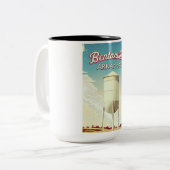 Bentonville, reisposter Arkansas. Tweekleurige Koffiemok (Voorkant links)