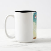 Bentonville, reisposter Arkansas. Tweekleurige Koffiemok (Links)