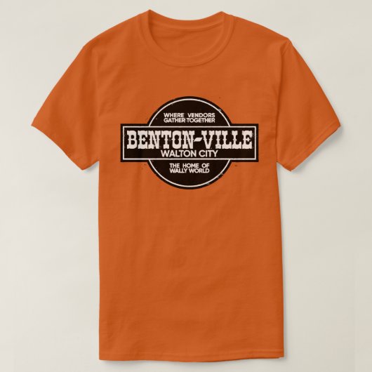 Bentonville Walton City T-shirt (Design voorkant)
