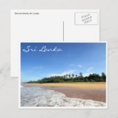 bentota strand briefkaart (Voorkant / Achterkant)