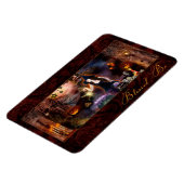 Benut be magickal heks Flexi Magnet Magneet (Linkerzijde)