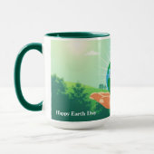 Benut Energie voor Verse Planeet Vibes Mok (Links)