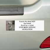 BENUTTE DE GEDEELTE NIET DE BREED BUMPERSTICKER (Op auto)