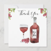 Benvenuti Italia Bruiloft Dank u Kaarten (Voorkant)