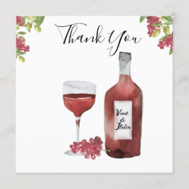 Benvenuti Italia Bruiloft Dank u Kaarten