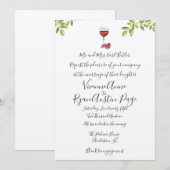 Benvenuti Italia bruiloft uitnodiging (Voorkant / Achterkant)