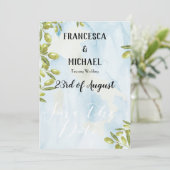 Benvenuti Italia Toscaans thema Save The Date (Staand voorkant)