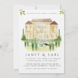 Benvenuti Italia Wedding Invitations Kaart