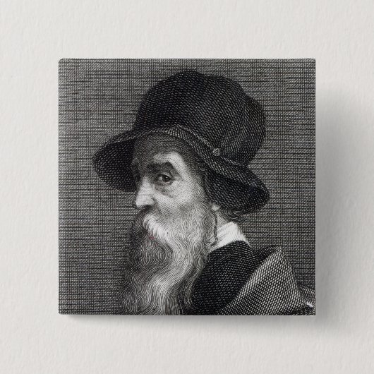 Benvenuto Cellini Vierkante Button 5,1 Cm (Voorkant)