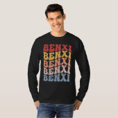 Benxi City Groovy Retro T-shirt (Voorkant volledig)