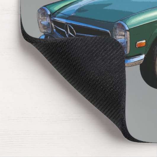 Benz 280 Convertibel SL van Mercedes Muismat (Hoek)