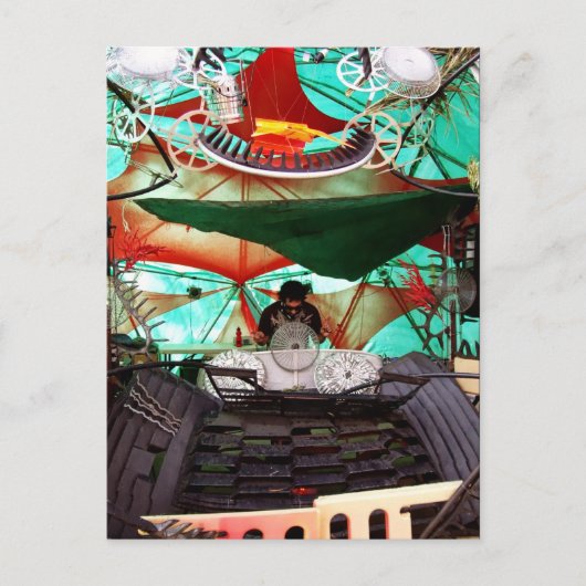 Benza | Sunset Stage @ Rainbow Serpent '09 Briefkaart (Voorkant)