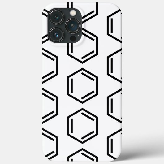 BENZEENRING SYMBOOL Case-Mate iPhone CASE (Achterkant)
