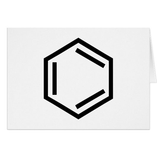 BENZENE RING SYMBOOL (Voorkant Horizontaal)