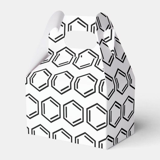 BENZENE RING SYMBOOL BEDANKDOOSJES (Voorkant Zijde)