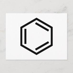 BENZENE RING SYMBOOL BRIEFKAART