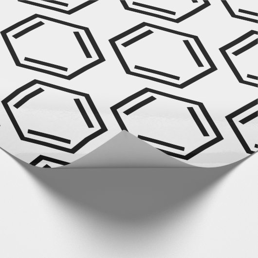 BENZENE RING SYMBOOL CADEAUPAPIER (Hoek)