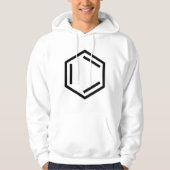 BENZENE RING SYMBOOL HOODIE (Voorkant)
