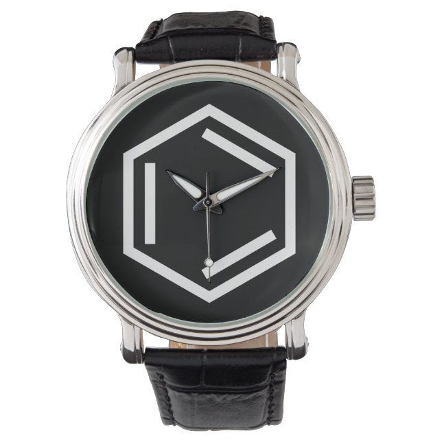 BENZENE RING SYMBOOL HORLOGE (Voorkant)