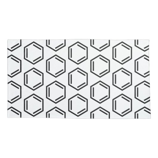 BENZENE RING SYMBOOL KUSSENSLOOP (Achterkant-Links)