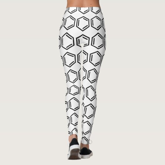 BENZENE RING SYMBOOL LEGGINGS (Achterkant)
