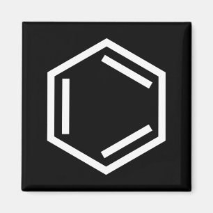 BENZENE RING SYMBOOL MAGNEET