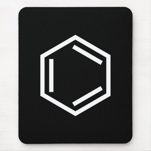 BENZENE RING SYMBOOL MUISMAT (Voorkant)