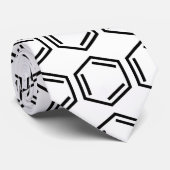 BENZENE RING SYMBOOL STROPDAS (Opgerold)