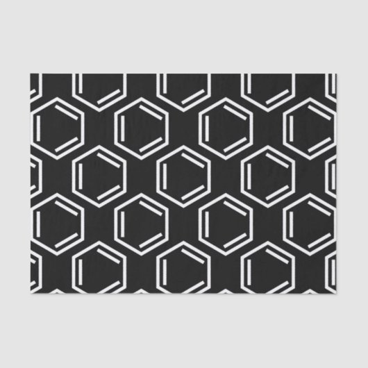 BENZENE RING SYMBOOL TISSUEPAPIER (Voorkant)