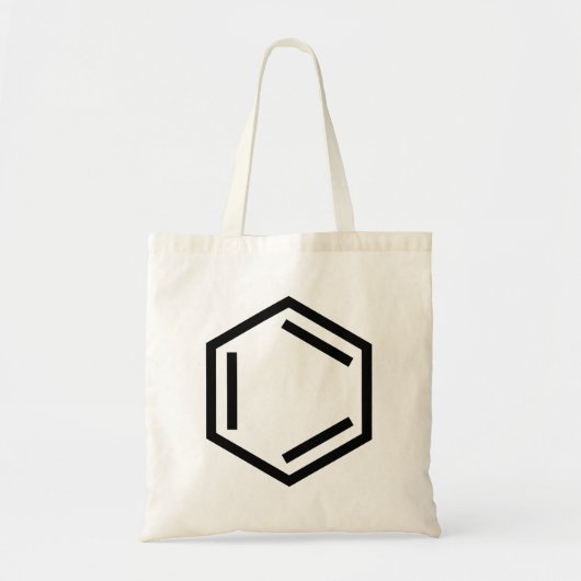 BENZENE RING SYMBOOL TOTE BAG (Voorkant)
