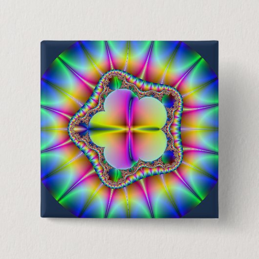 Benzine2 Vierkante Button 5,1 Cm (Voorkant)