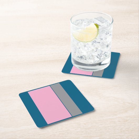Benzine Blauw CottonCandy Kartonnen Onderzetters (Insitu)