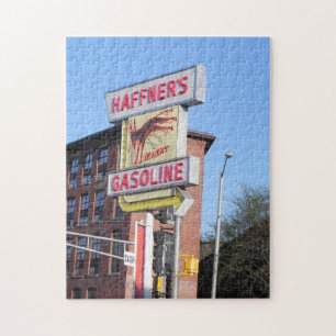 BENZINE POMP RAADSEL LEGPUZZEL