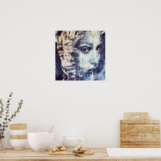 benzine poster (Keuken)